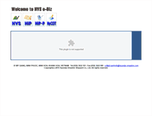 Tablet Screenshot of ebiz.hvs.com.vn