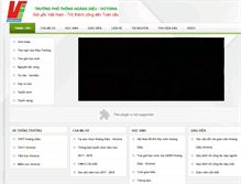 Tablet Screenshot of hvs.edu.vn